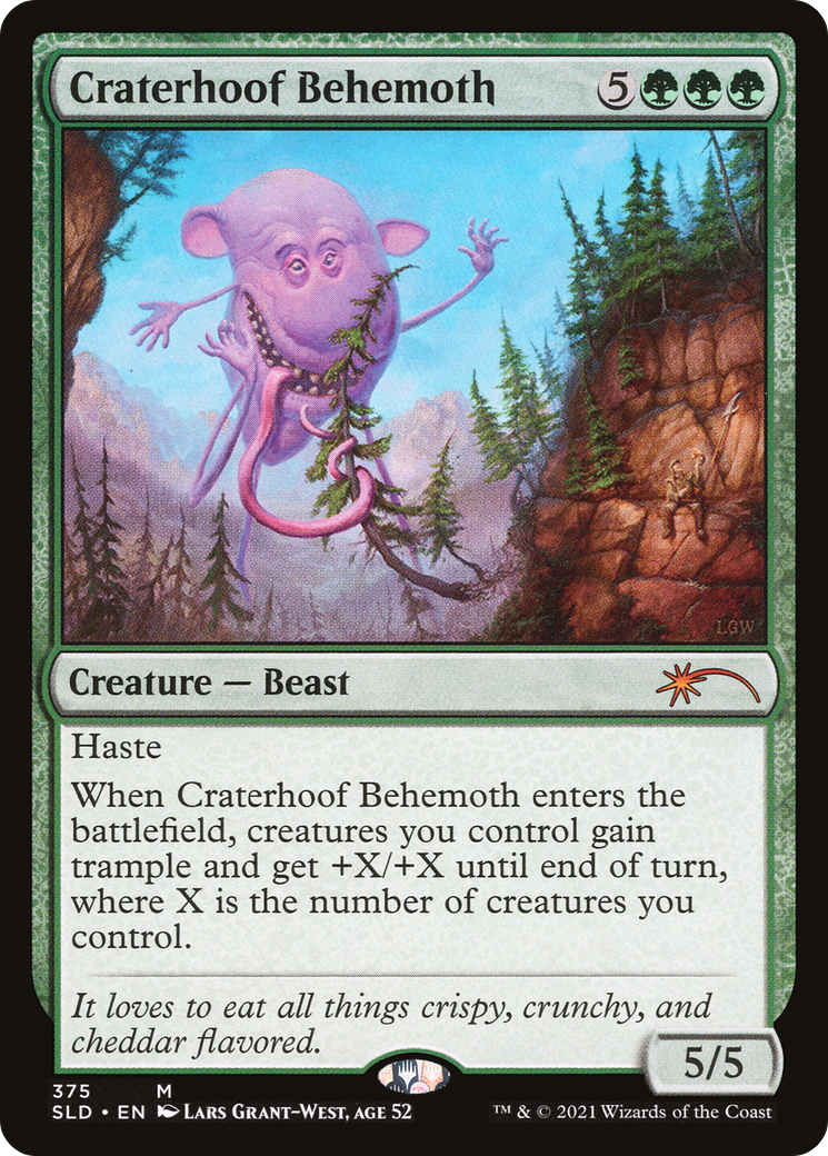 Craterhoof Behemoth [SLD-375]