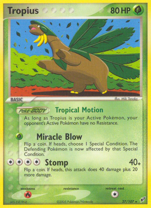 Tropius [EX8-27]