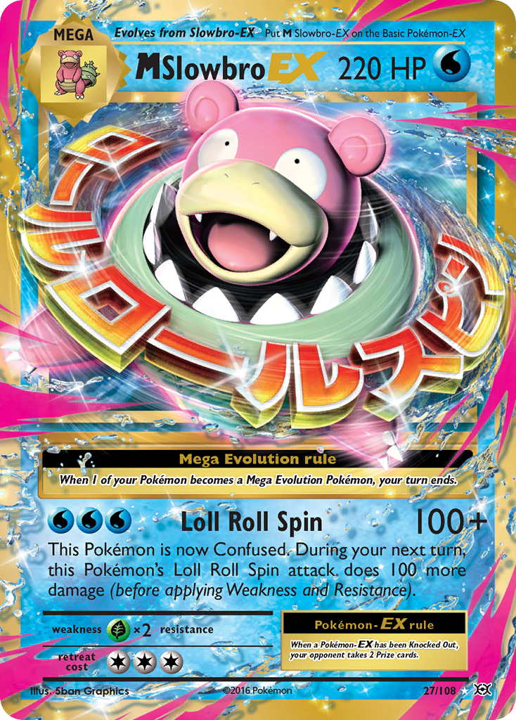 M Slowbro-EX [XY12-27]