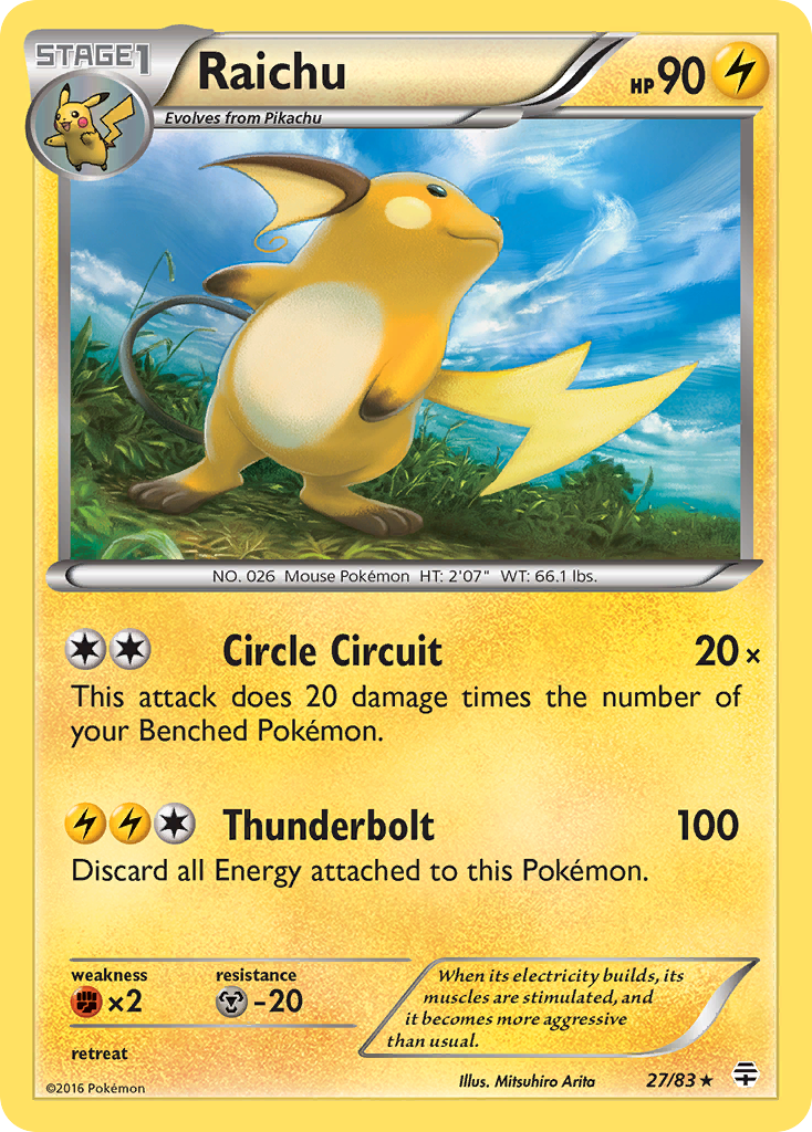 Raichu [G1-27]