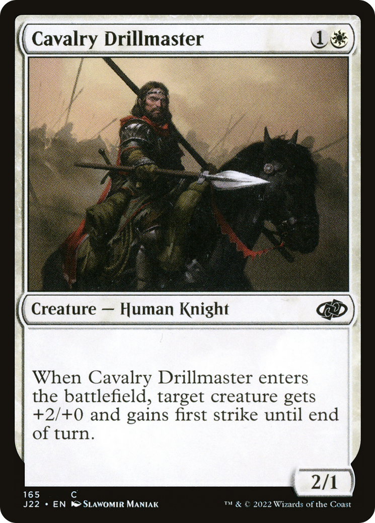 Cavalry Drillmaster [J22-165]