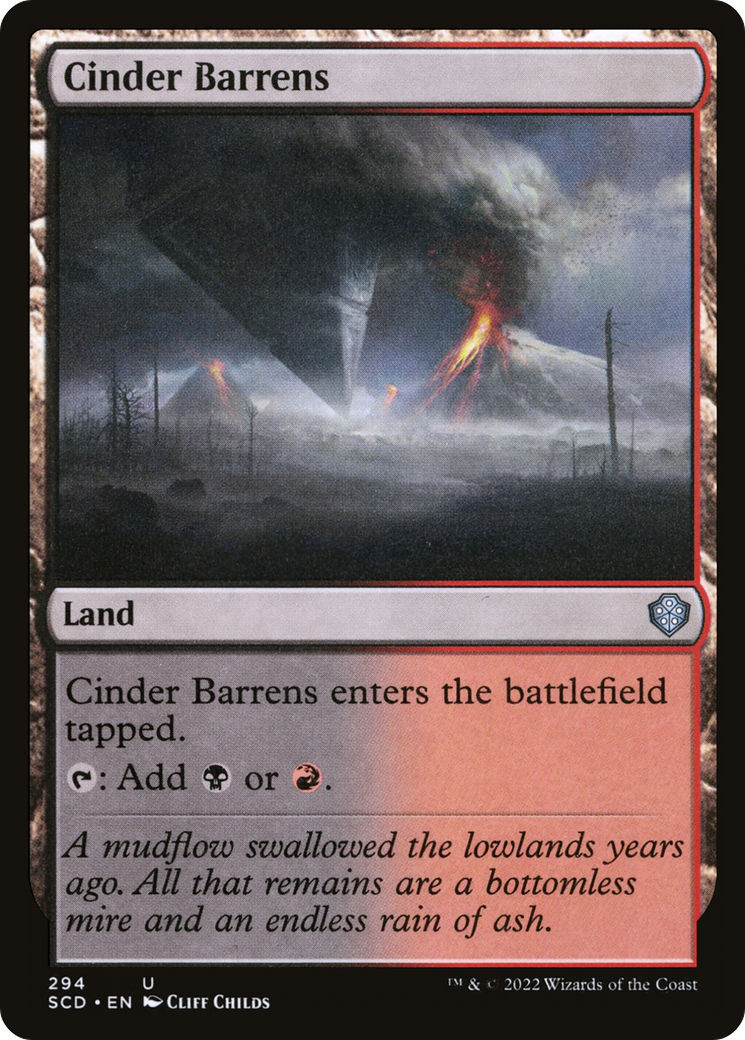 Cinder Barrens [SCD-294]