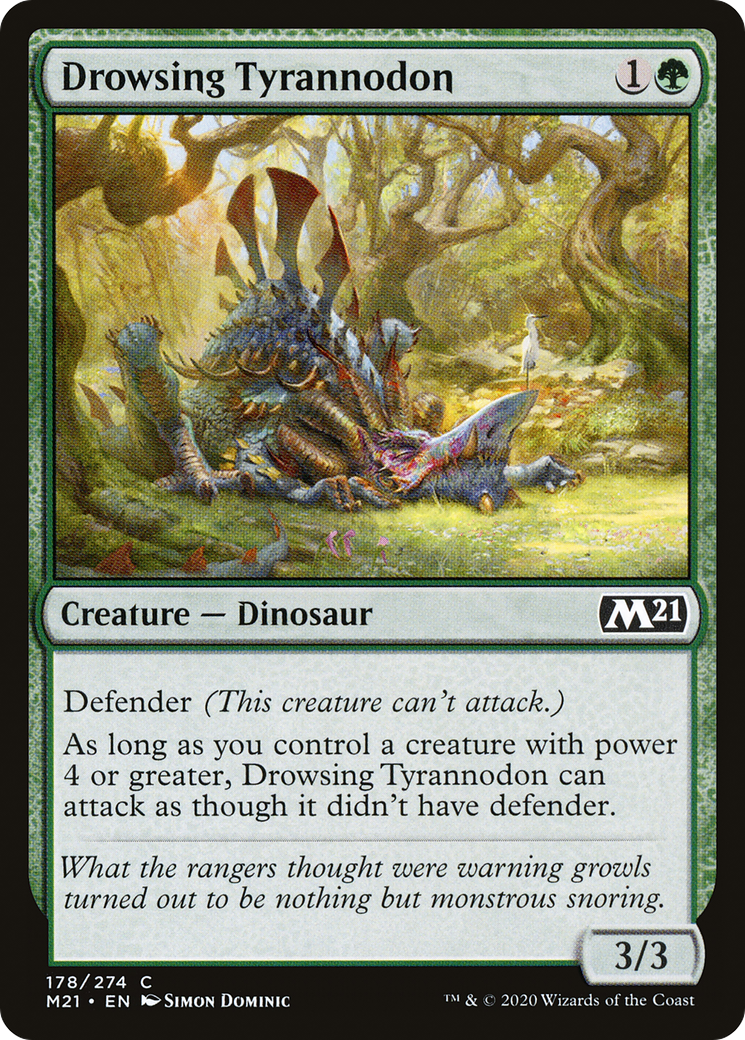 Drowsing Tyrannodon [M21-178]