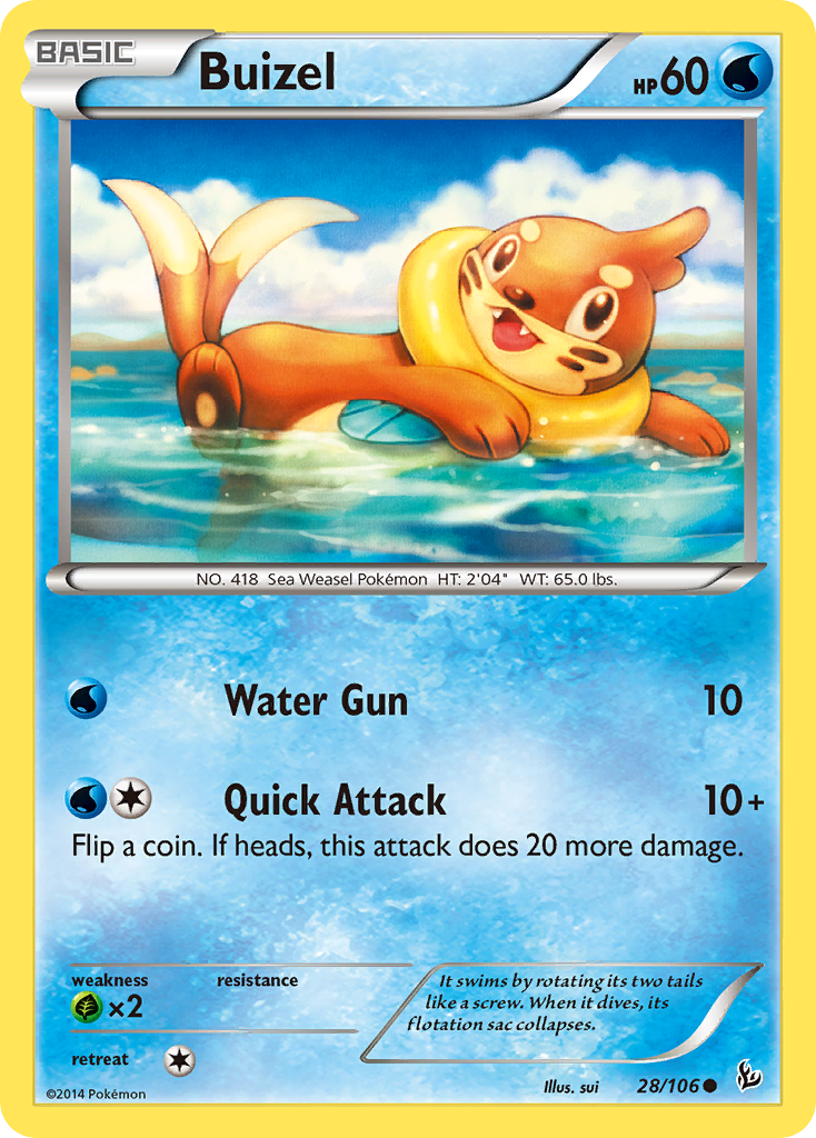 Buizel [XY2-28]