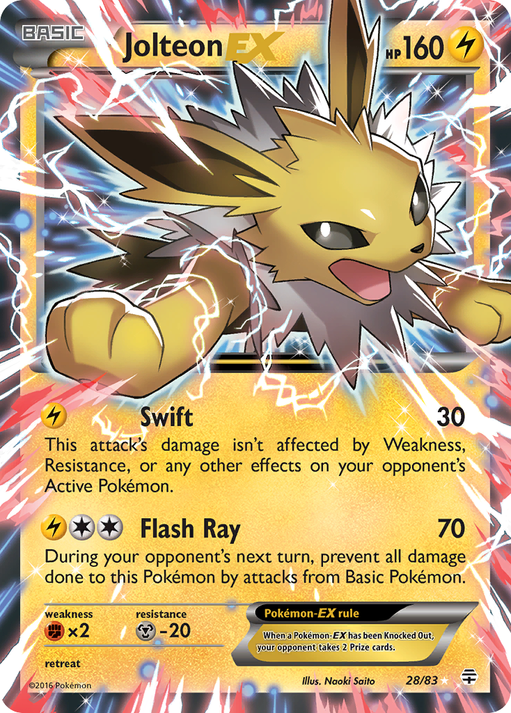 Jolteon-EX [G1-28]