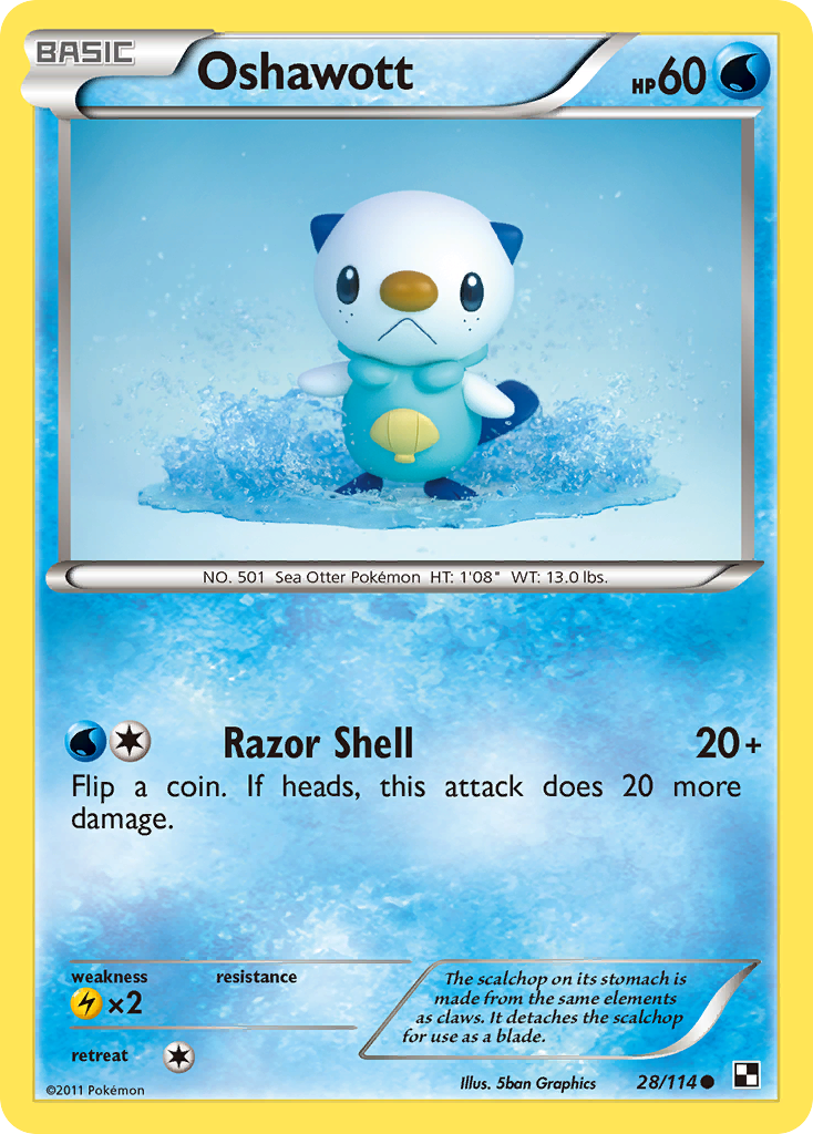 Oshawott [BW1-28]