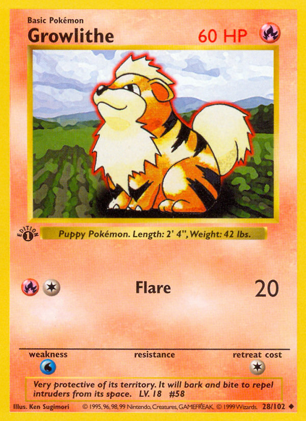 Growlithe [BASE1-28]