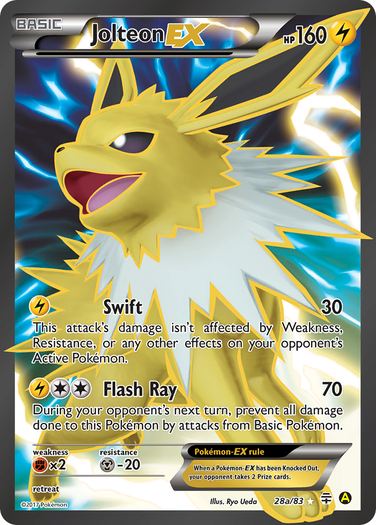 Jolteon-EX [G1-28A]