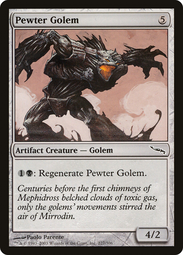 Pewter Golem [MRD-227]