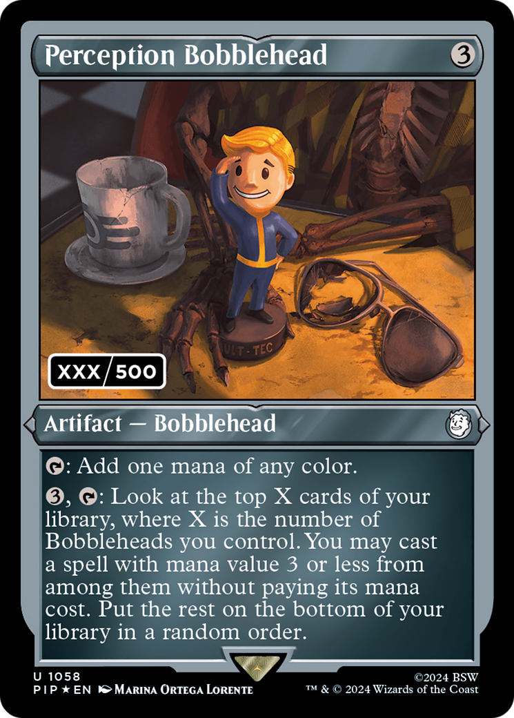 Perception Bobblehead - Serialized [PIP-1058]