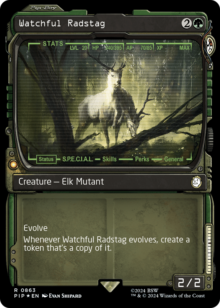 Watchful Radstag - Showcase - Surge Foil [PIP-863]