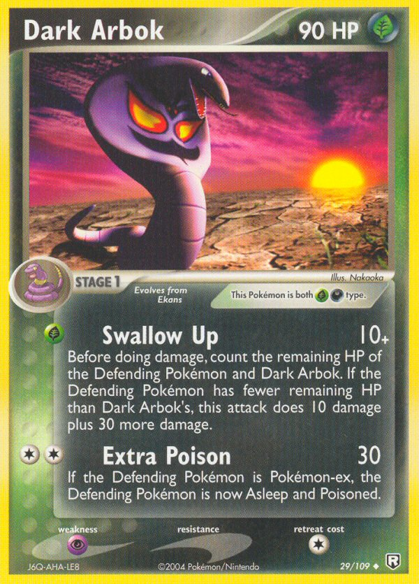 Dark Arbok [EX7-29]