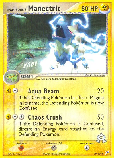 Team Aqua's Manectric [EX4-29]