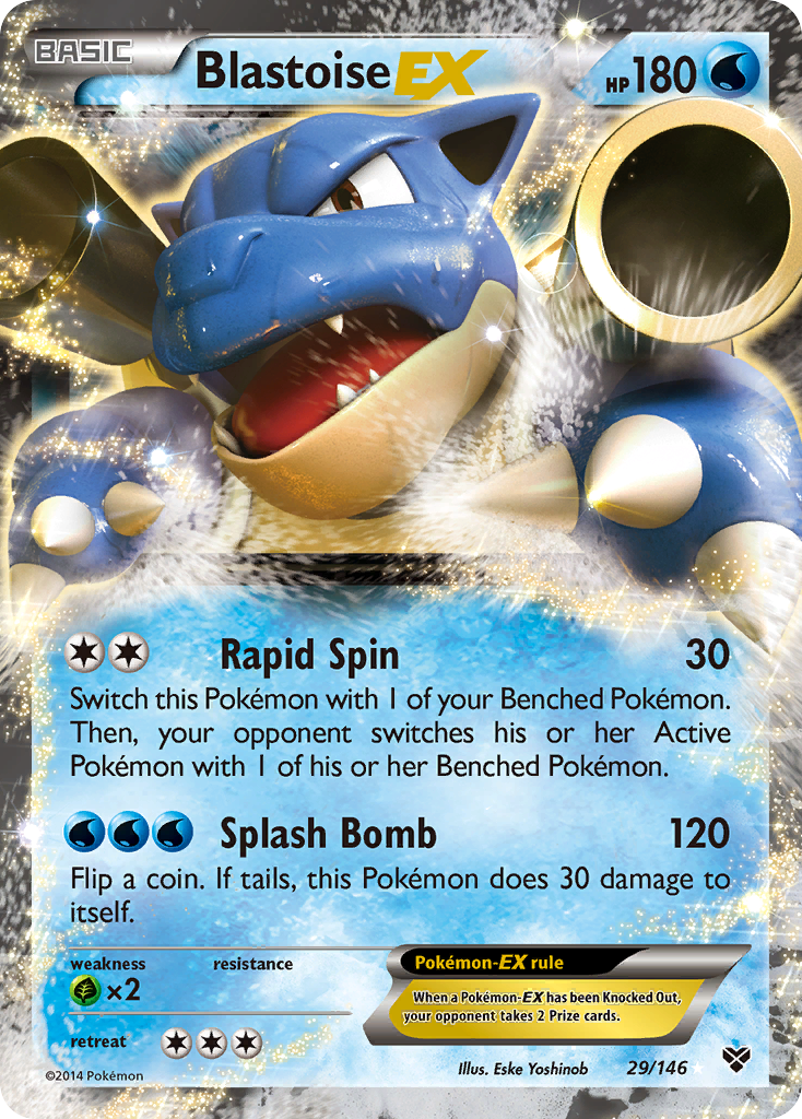 Blastoise-EX [XY1-29]