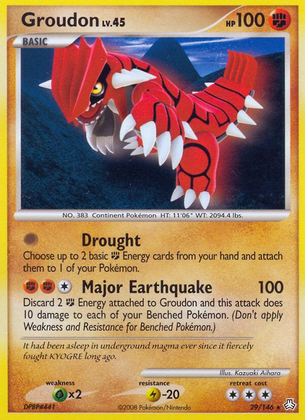 Groudon [DP6-29]