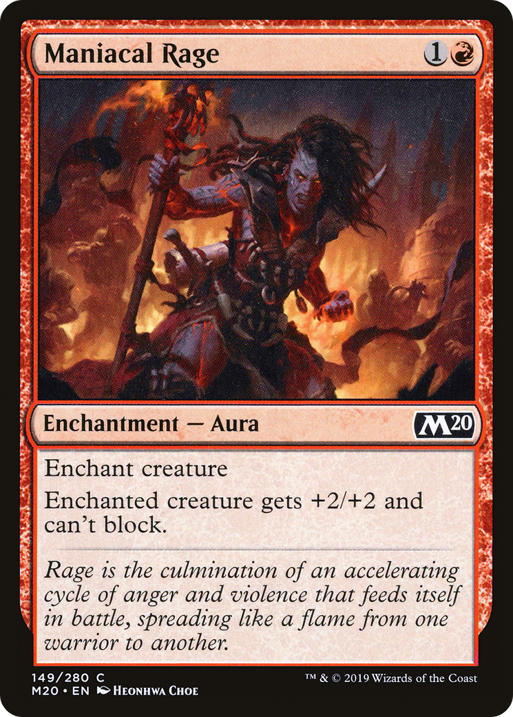 Maniacal Rage [M20-149]