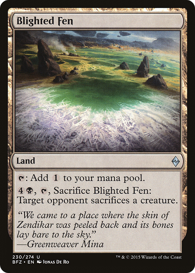 Blighted Fen [BFZ-230]