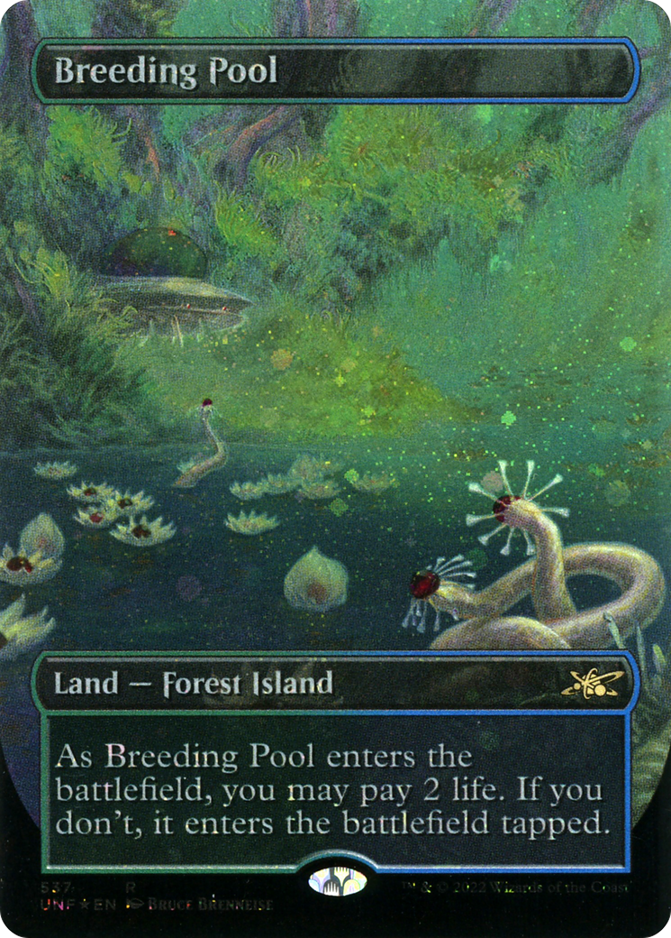 Breeding Pool - Borderless - Galaxy Foil - Full Art [UNF-537]