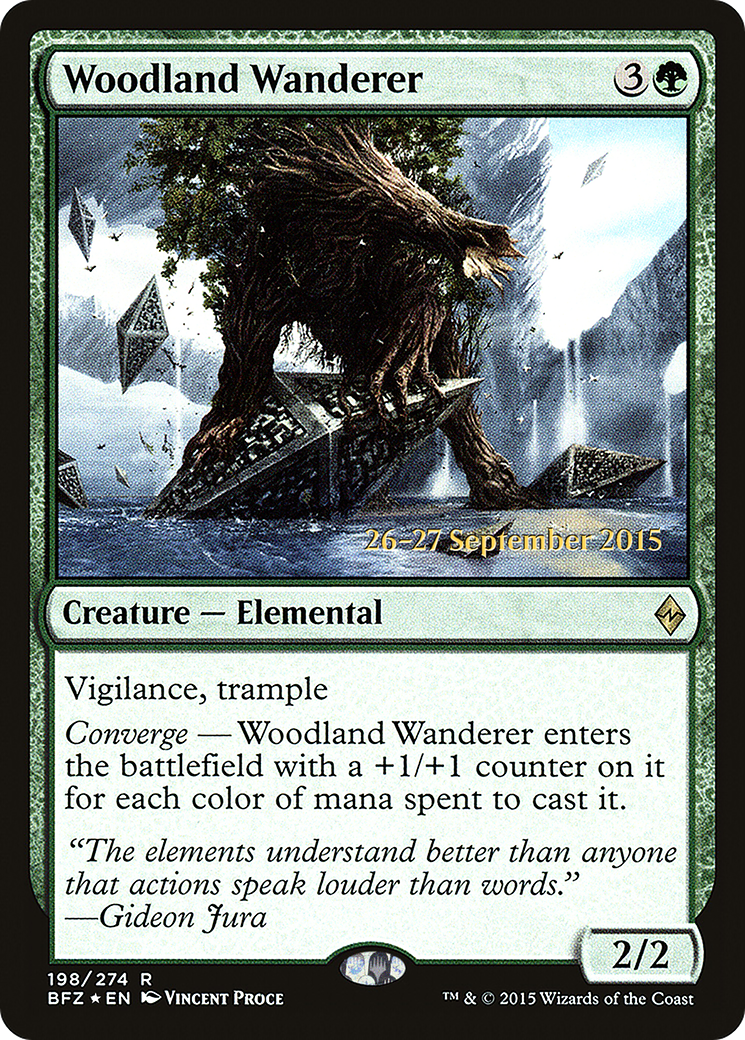 Woodland Wanderer - Prerelease Promo [PBFZ-198s]