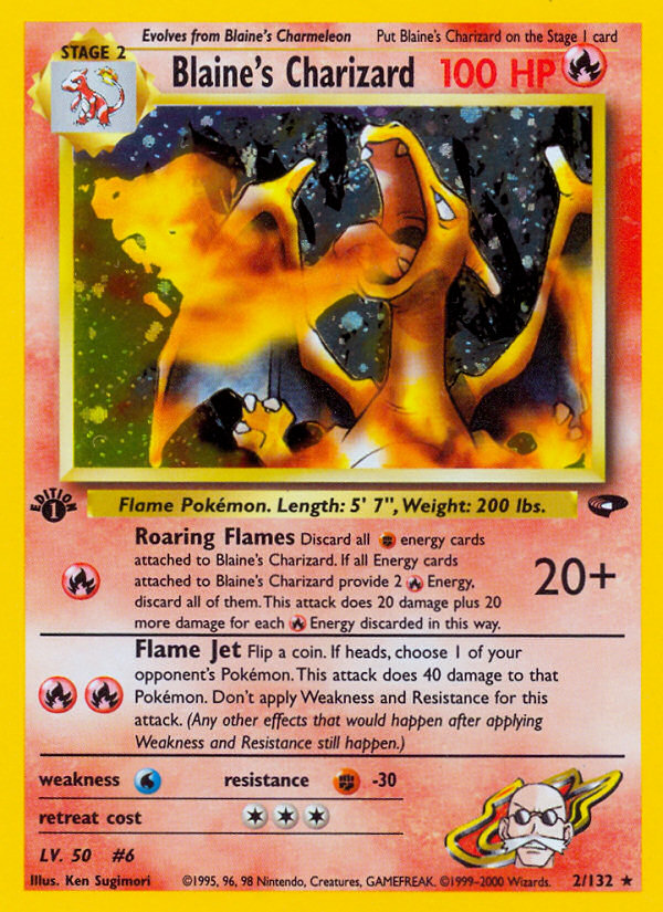 Blaine's Charizard [GYM2-2]