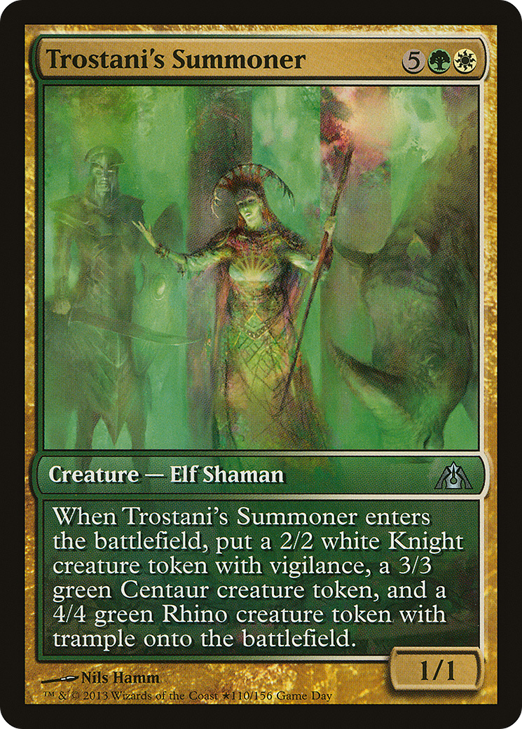 Trostani's Summoner - Full Art - Promo [PDGM-110]