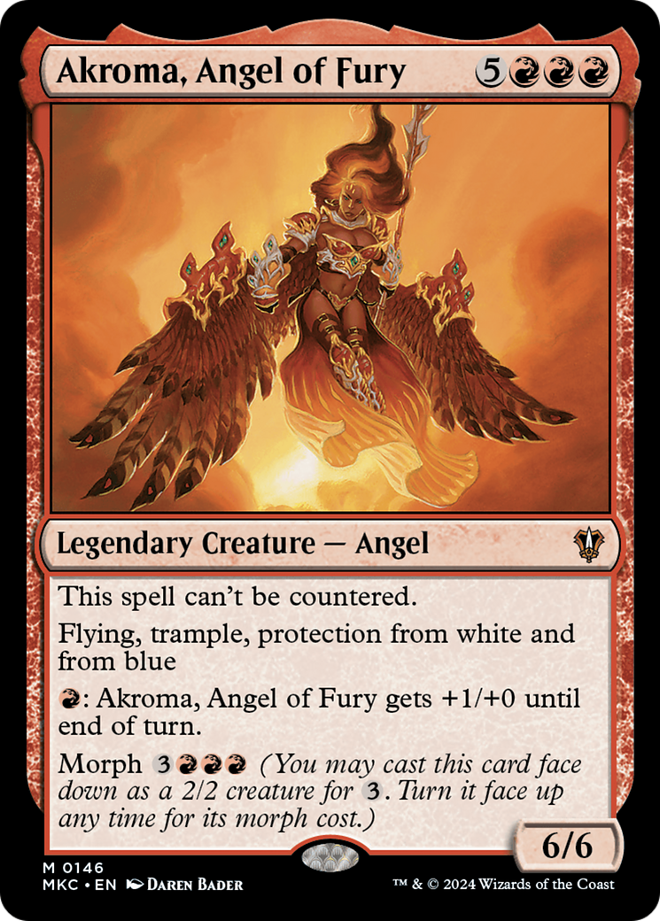 Akroma, Angel of Fury [MKC-146]
