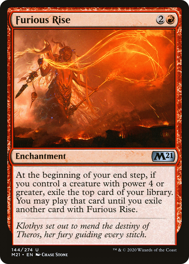 Furious Rise [M21-144]