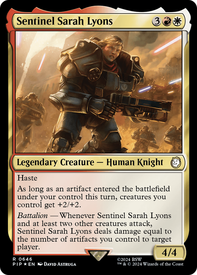 Sentinel Sarah Lyons - Surge Foil [PIP-646]