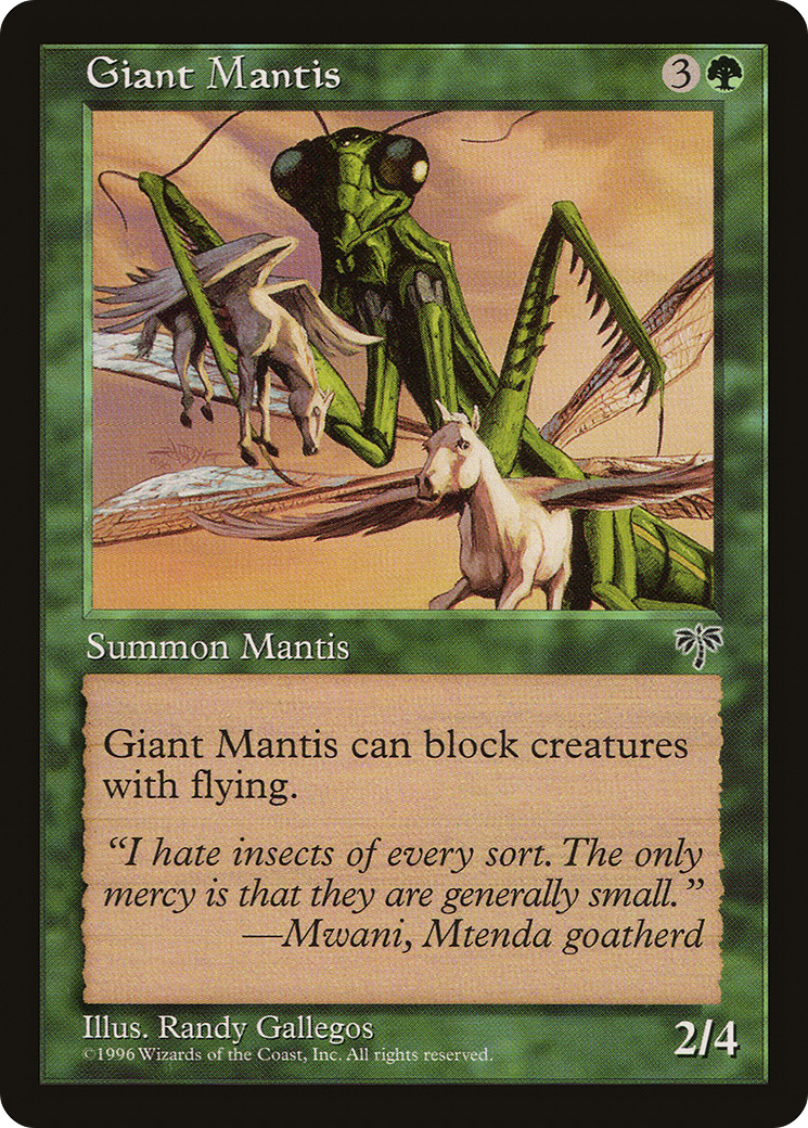 Giant Mantis [MIR-218]