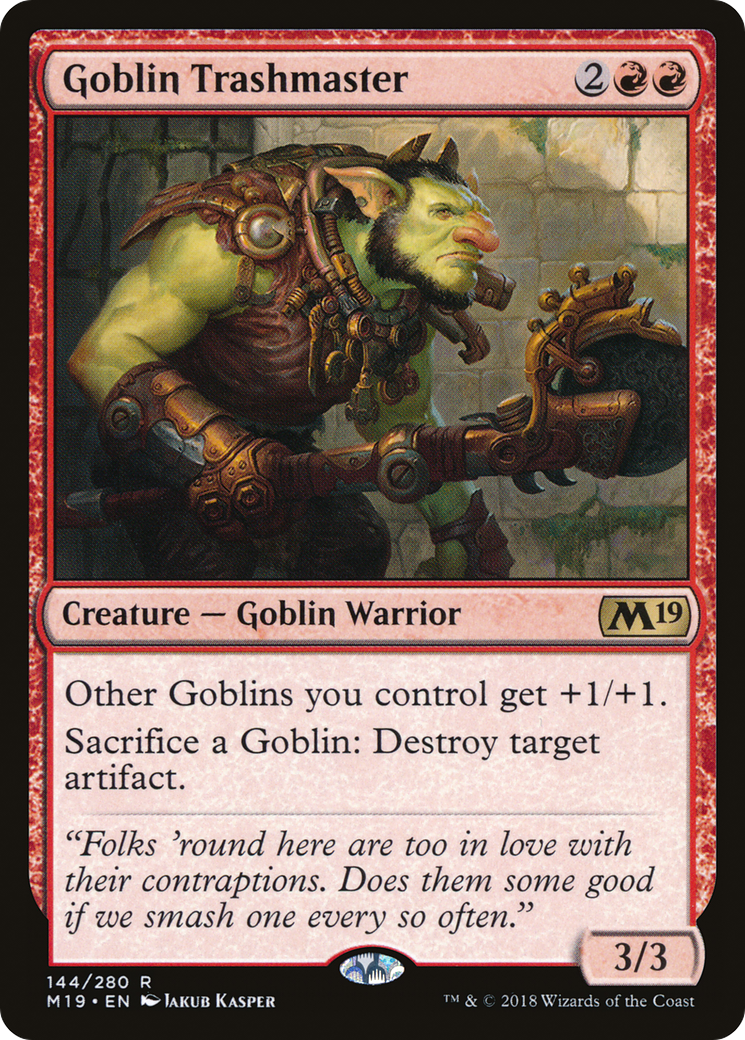 Goblin Trashmaster [M19-144]