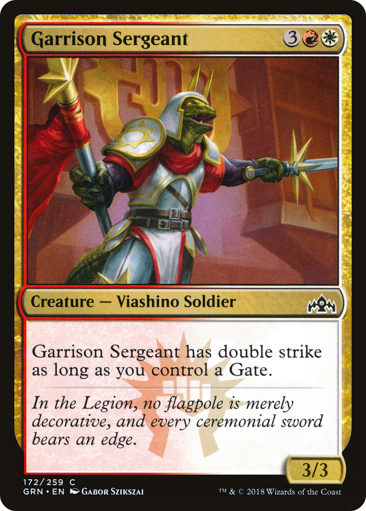 Garrison Sergeant [GRN-172]