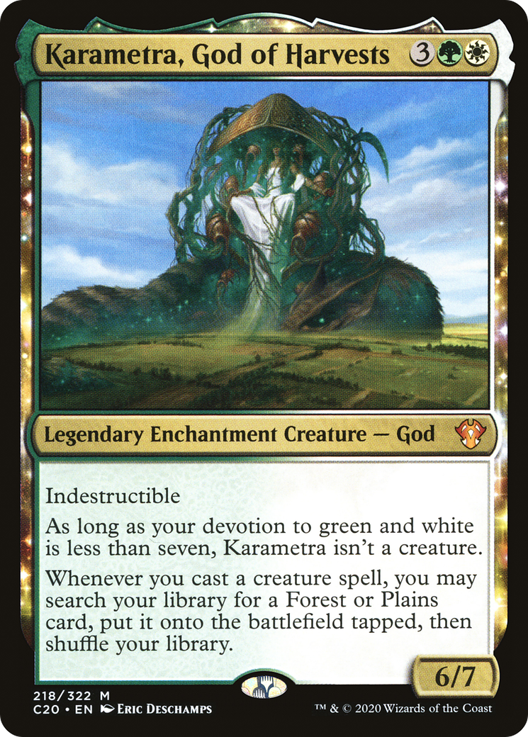 Karametra, God of Harvests [C20-218]