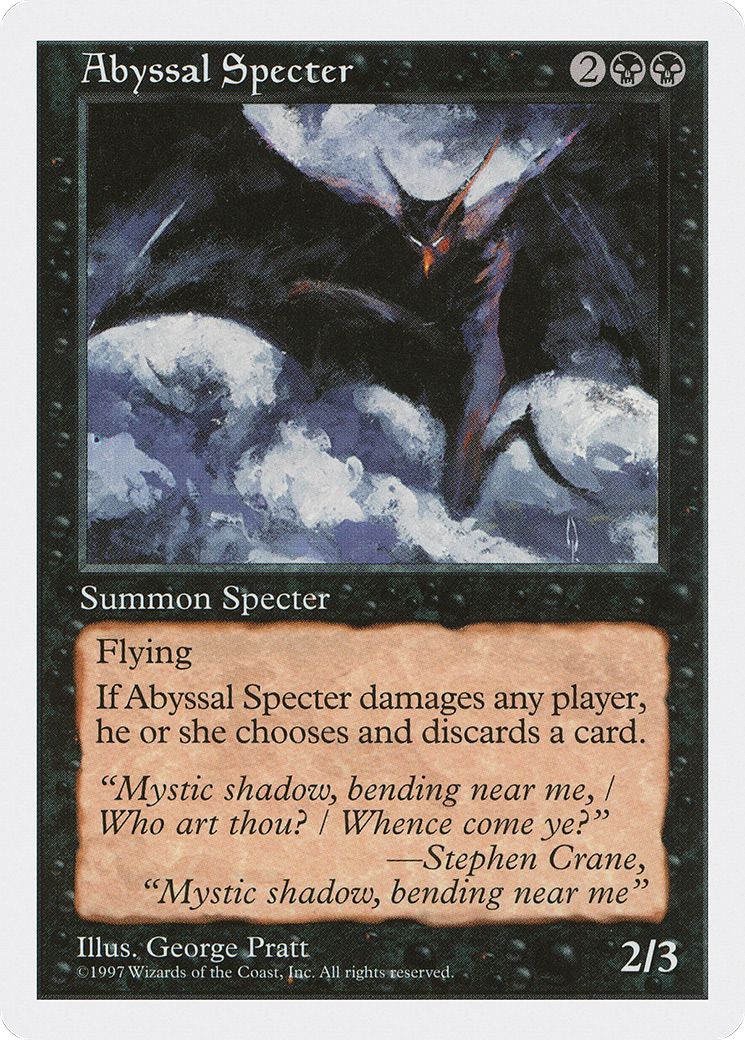 Abyssal Specter [5ED-139]