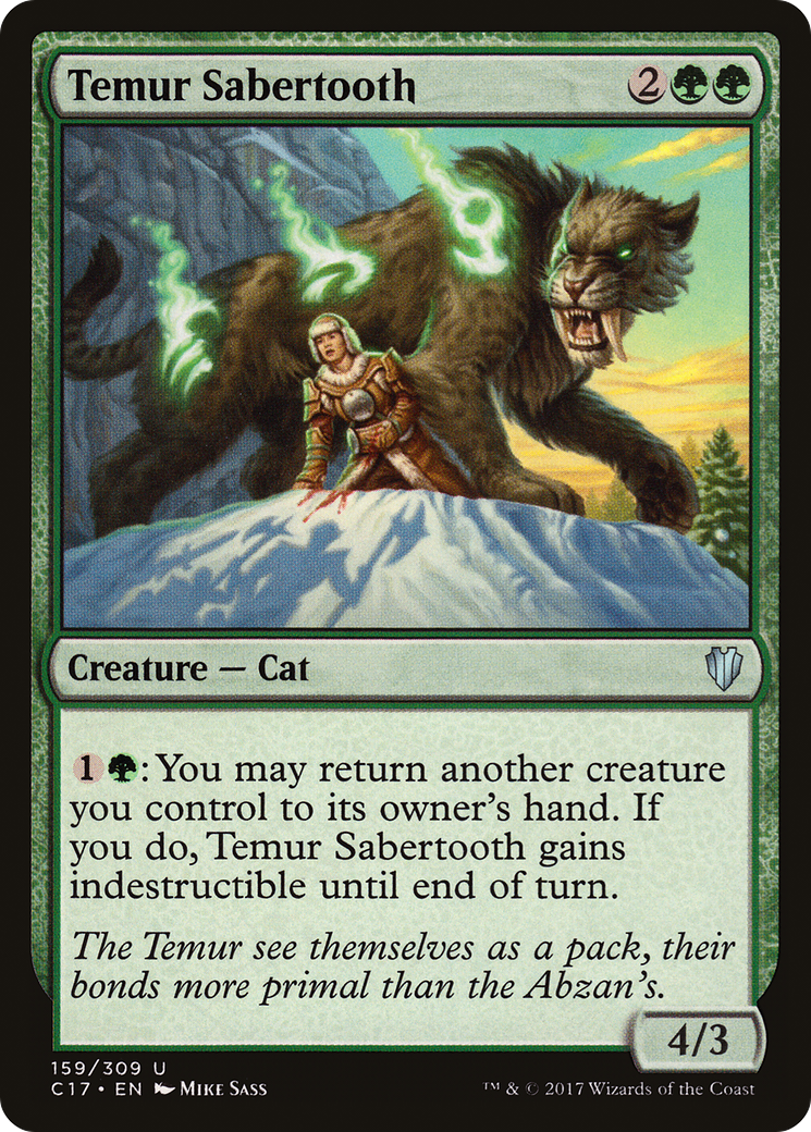 Temur Sabertooth [C17-159]