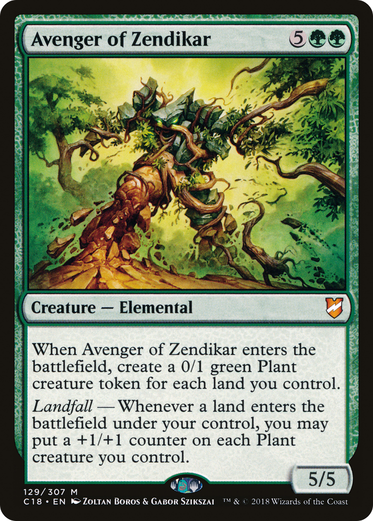 Avenger of Zendikar [C18-129]