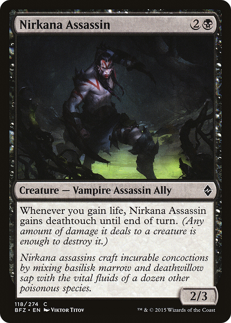 Nirkana Assassin [BFZ-118]