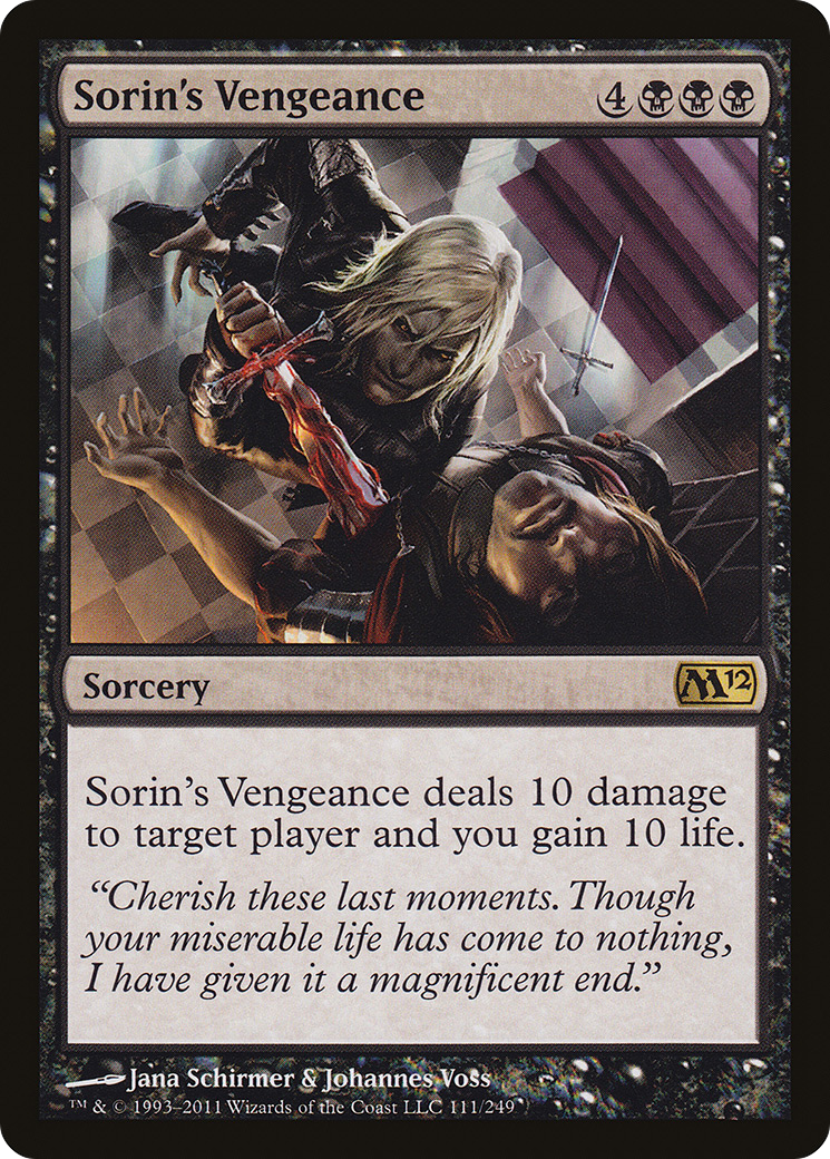 La vengeance de Sorin [M12-111]