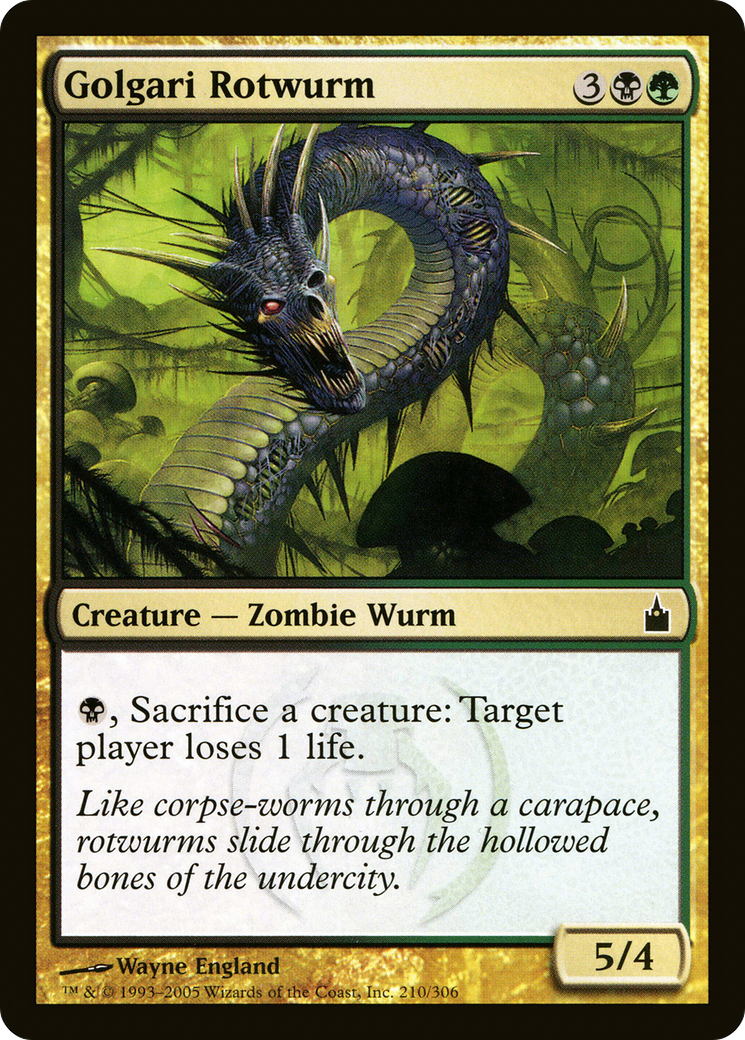 Golgari Rotwurm [RAV-210]