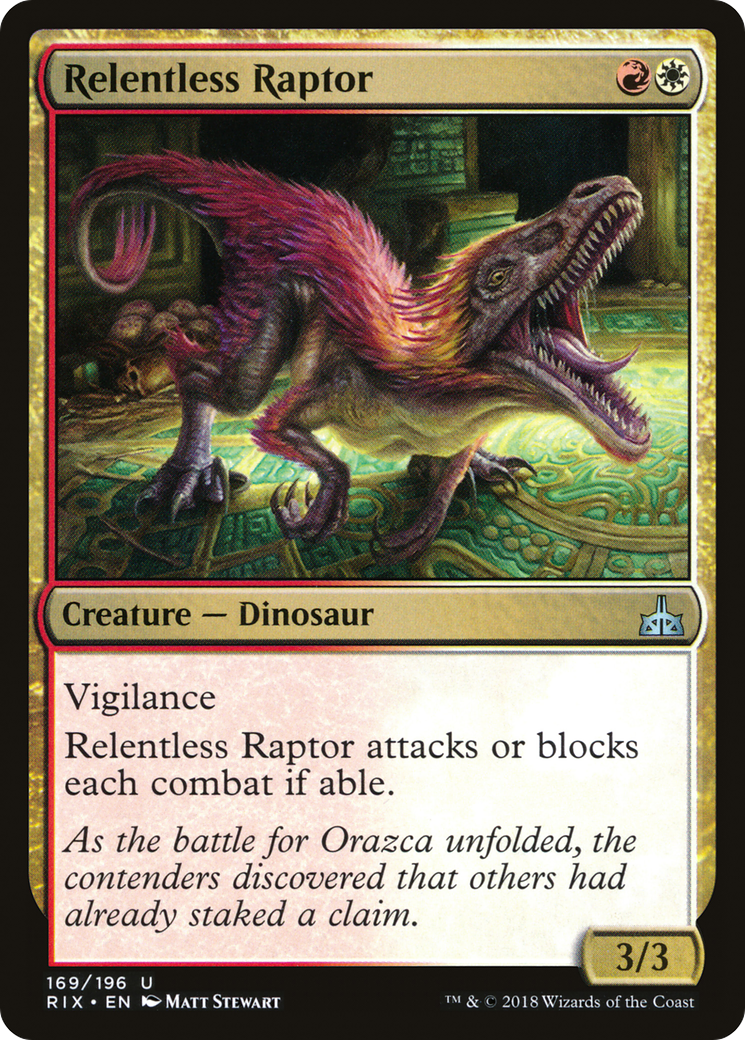 Relentless Raptor [RIX-169]