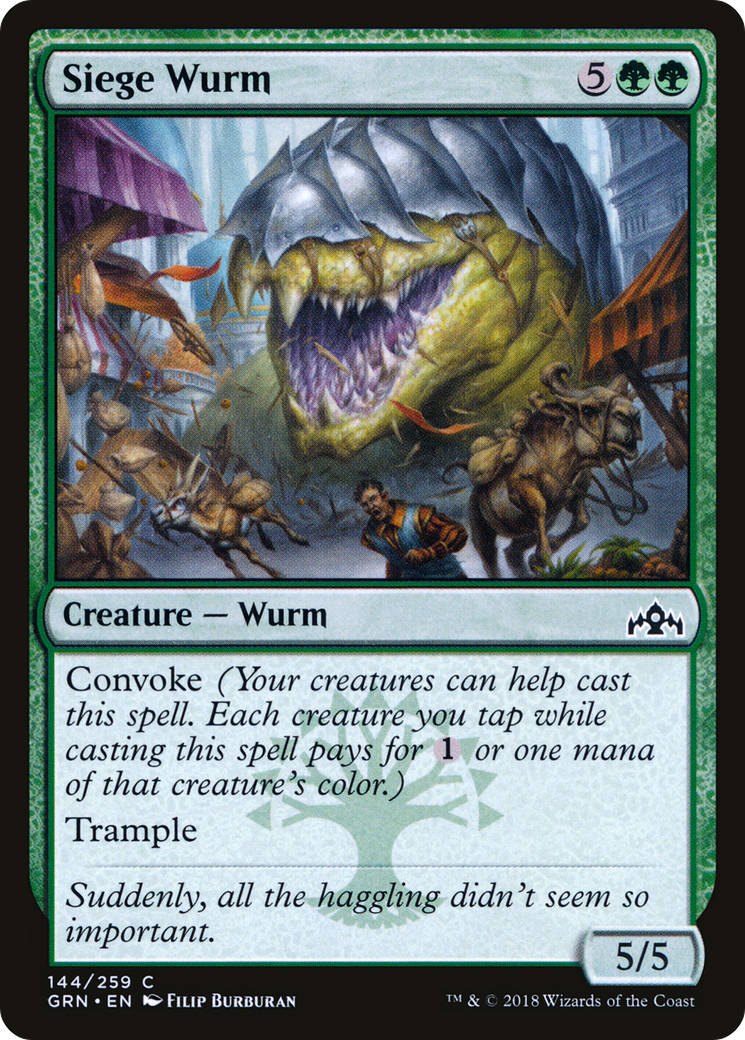 Siege Wurm [GRN-144]