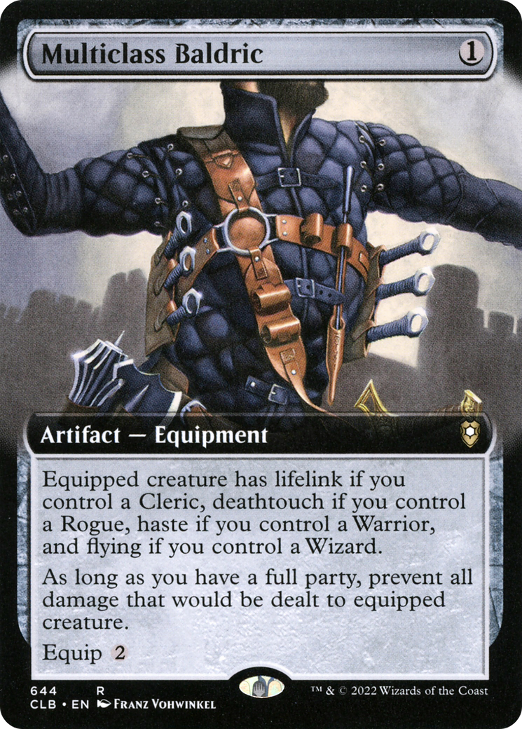 Multiclass Baldric - Extended Art [CLB-644]