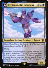 Cyclonus, the Saboteur // Cyclonus, Cybertronian Fighter [BOT-9]