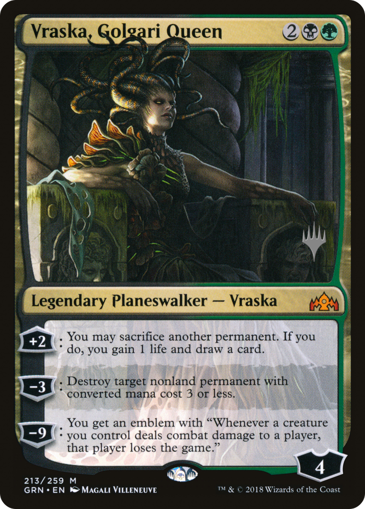 Vraska, Golgari Queen - Promo Pack [PGRN-213p]