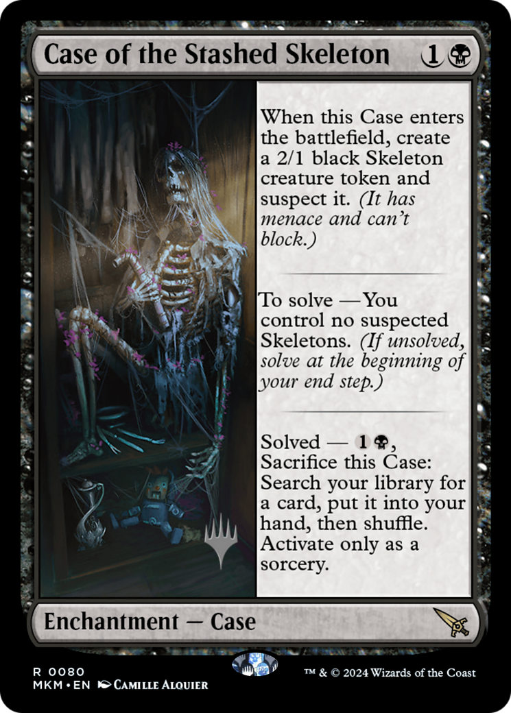 Case of the Stashed Skeleton - Promo Pack [PMKM-80p]