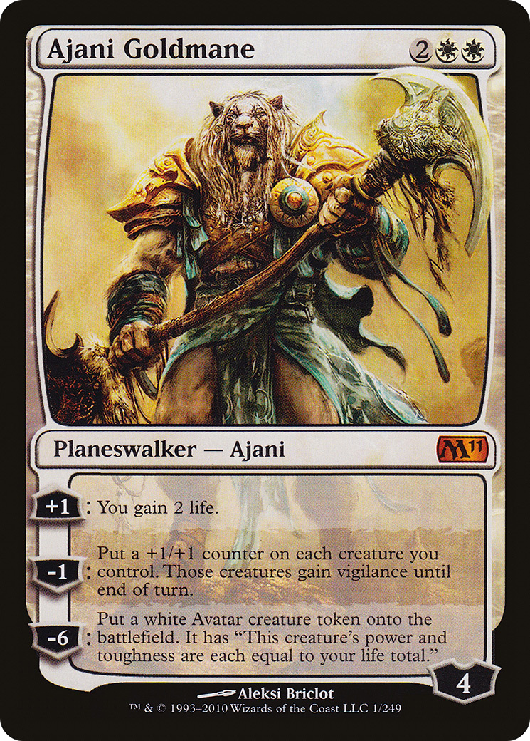 Ajani Crinière d'Or [M11-1]