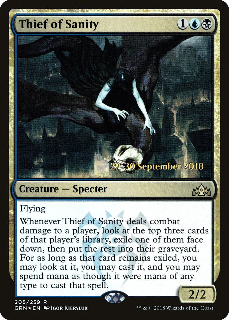 Thief of Sanity - Prerelease Promo [PGRN-205s]