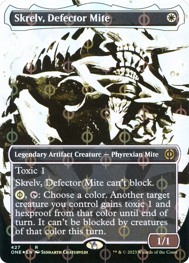 Skrelv, Defector Mite - Borderless - Showcase - Compleat Foil [ONE-427]