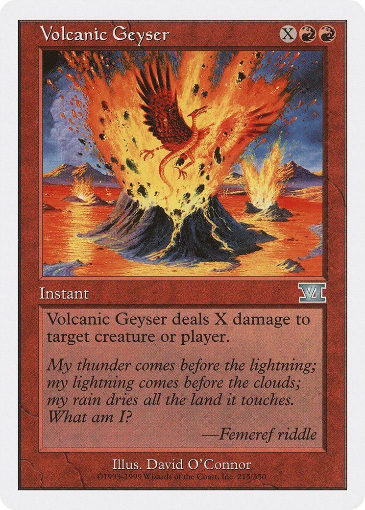 Volcanic Geyser [6ED-215]