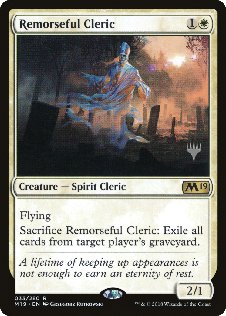 Remorseful Cleric - Promo Pack [PM19-33p]