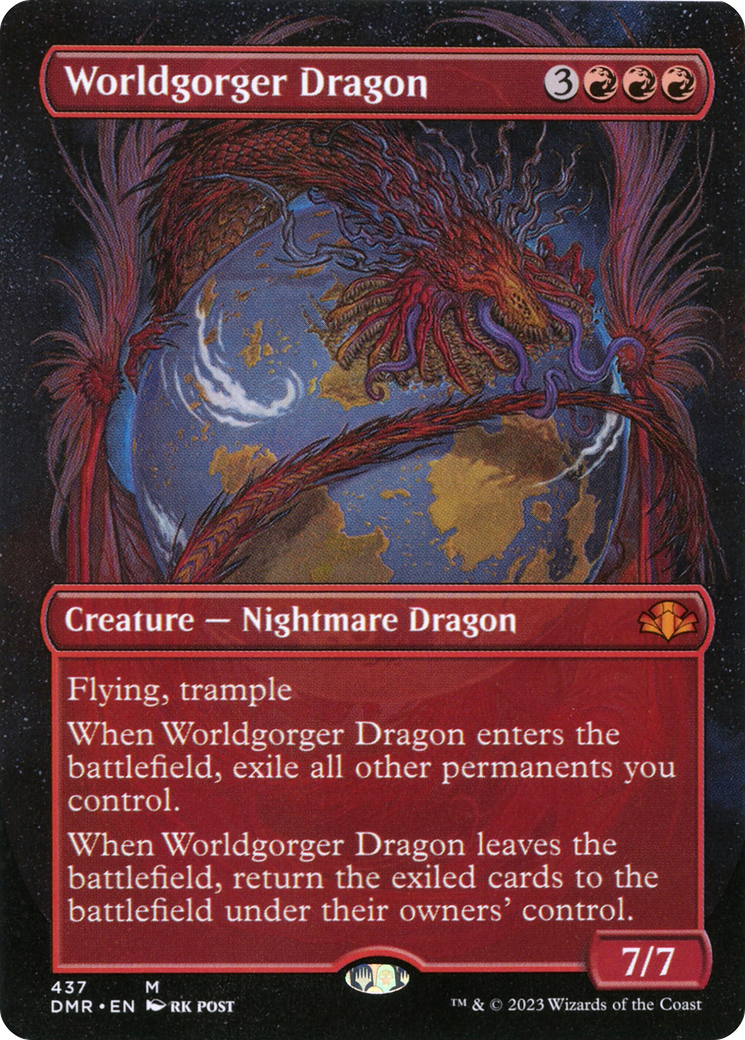 Worldgorger Dragon - Borderless - Full Art [DMR-437]